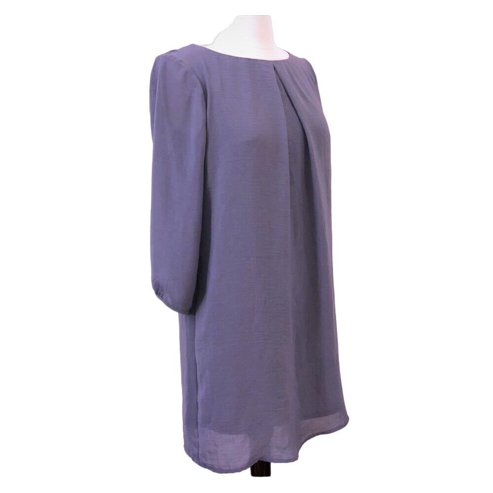 H&M 3/4 sleeve dusty blue dress!